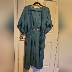 Green Poolside Coverup